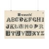 92409-1368.jpg Draughtsman's Alphabets by Hermann Esser Poster