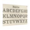 92409-1379.jpg Rustic Draughtsman's Alphabets by Hermann Esser Poster