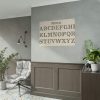 92409-1381.jpg Rustic Draughtsman's Alphabets by Hermann Esser Poster