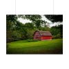 Red Rustic Barn Poster