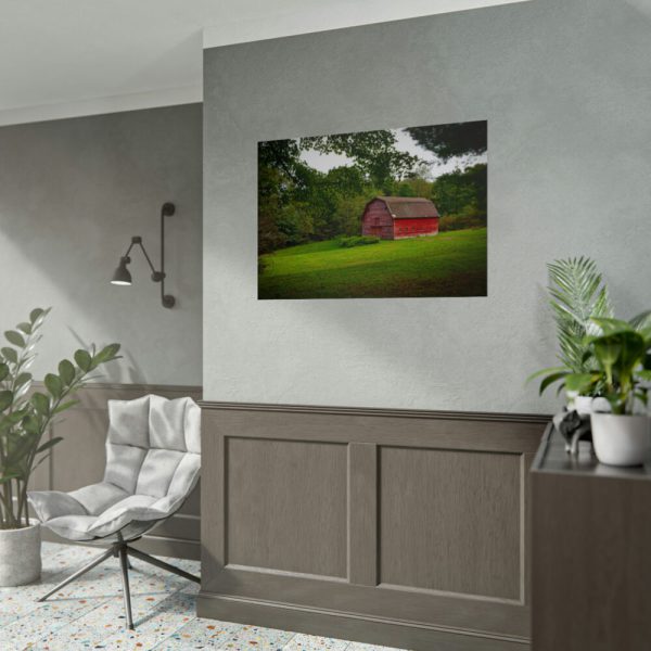 Red Rustic Barn Poster