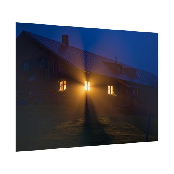 92409-1414.jpg Cabin in the Fog Poster