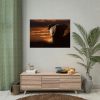 92409-255.jpg Elephant and Yellow Sky Poster