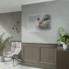 Beautiful Cat with Green Eyes Poster