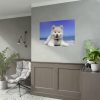 92409-35.jpg Dog on the Beach Poster