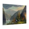 Mountain Lake Landscape Poster