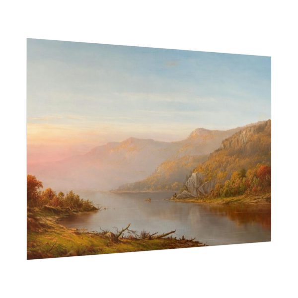 92409-404.jpg Autumn On the Hudson River by Jasper Francis Cropsey Poster