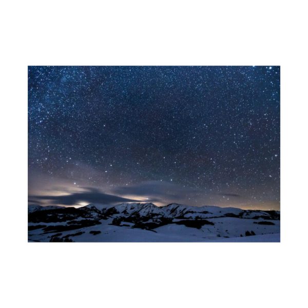 92409-462.jpg Stars Sprinkled Mountains Poster