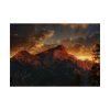 92409-557.jpg Mountain and Colors in the Sky Poster