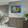 92409-571.jpg Blue Sky and Sunflower Poster