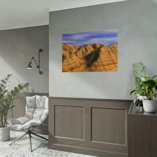 92409-621.jpg Mountains, Sand and Dune Poster