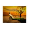92409-622.jpg Woman in Desert on the Sand Poster