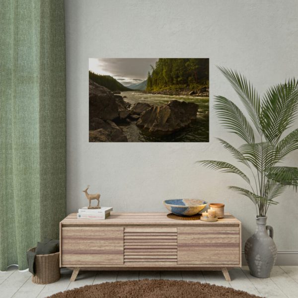 92409-645.jpg Creek River in the Forest Poster