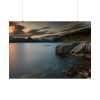 Sunset Among the Mountains Poster
