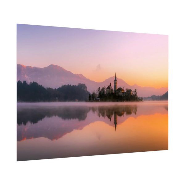 92409-674.jpg Bled in Slovenia, Church on the Island Poster