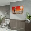92409-691.jpg Penguin in Desert Poster