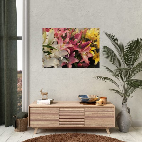 Lilies Flower  Poster