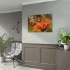 92409-74.jpg Butterfly on Orange Flower Poster