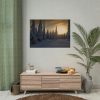 92409-765.jpg Dawn and Winter in the Forest Poster