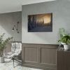 92409-766.jpg Dawn and Winter in the Forest Poster