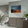 92409-776.jpg Swirling Stars in a Night Sky Over Lake Powell Poster