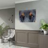 92409-80.jpg Eyes and Snowflakes Poster