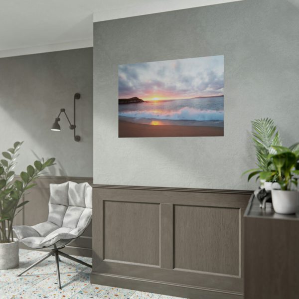 92409-866.jpg Pacific Coast Sunset at Monterey, California Poster