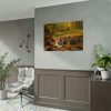 Waterfall Autumn Poster