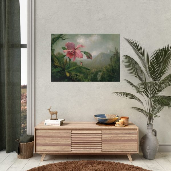 Heade Orchid by Martin Johnson Poster