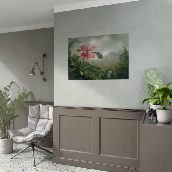 Heade Orchid by Martin Johnson Poster