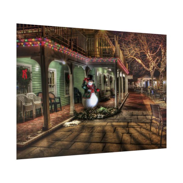 92409-944.jpg Town Christmas Decoration Poster