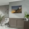Lighthouse and Beautiful Sunset Poster