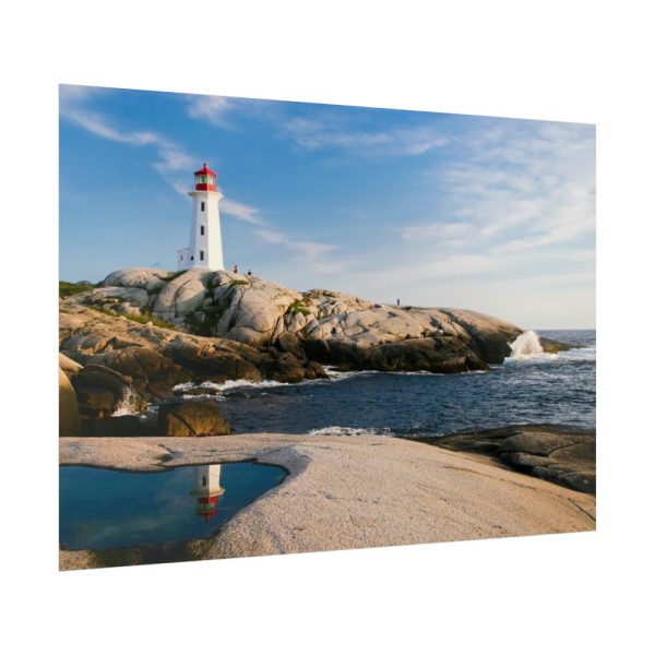 Lighthouse Near Beautiful Ocean Poster