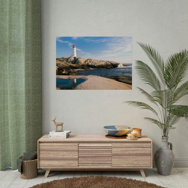 Lighthouse Near Beautiful Ocean Poster