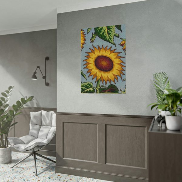92410-105.jpg Sunflower Pattern Poster