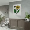 92410-110.jpg Sunflower Illustration Poster