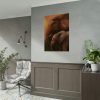 Art Elephants Sun Savannah Poster