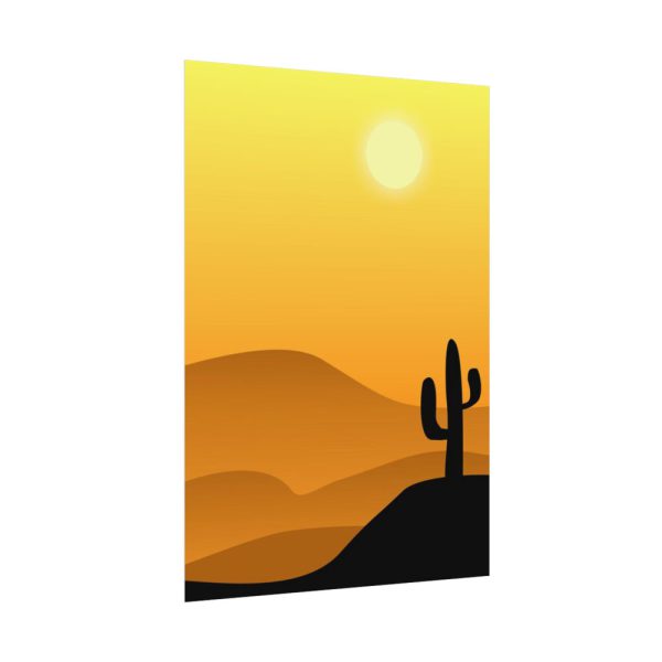 92410-158.jpg Cactus in Desert Poster