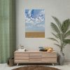 Sand, Sky and Clouds Poster