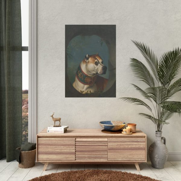 92410-19.jpg Portrait of a Dog Poster