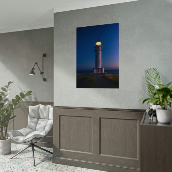 Lighthouse Cap de Barbaria Poster