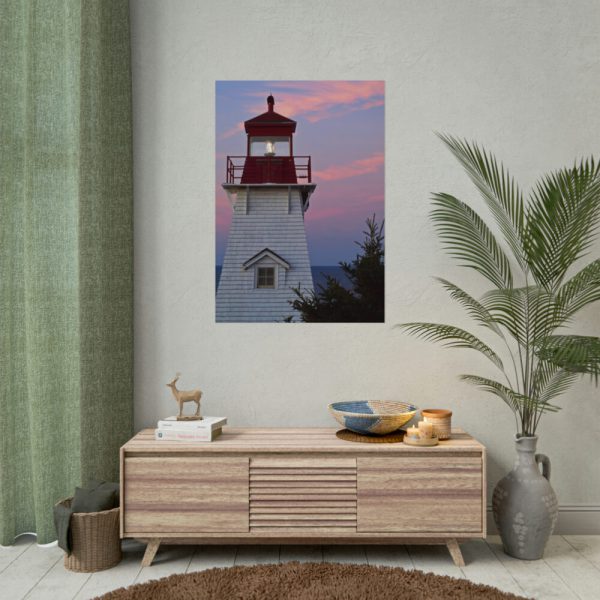 Lighthouse Sky Poster