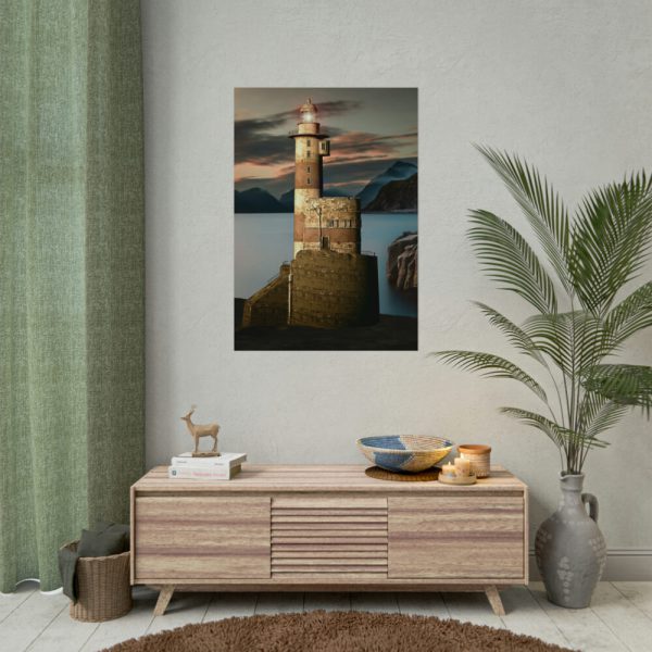 92410-204.jpg Computer Visualization of Lighthouse Poster