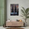 92410-219.jpg Cologne Cathedral Hohenzollern Bridge Poster