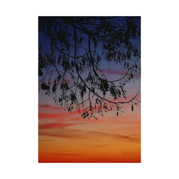 Gloomy Mystical Clouds Poster