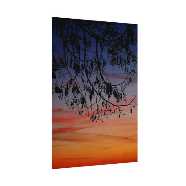 Gloomy Mystical Clouds Poster