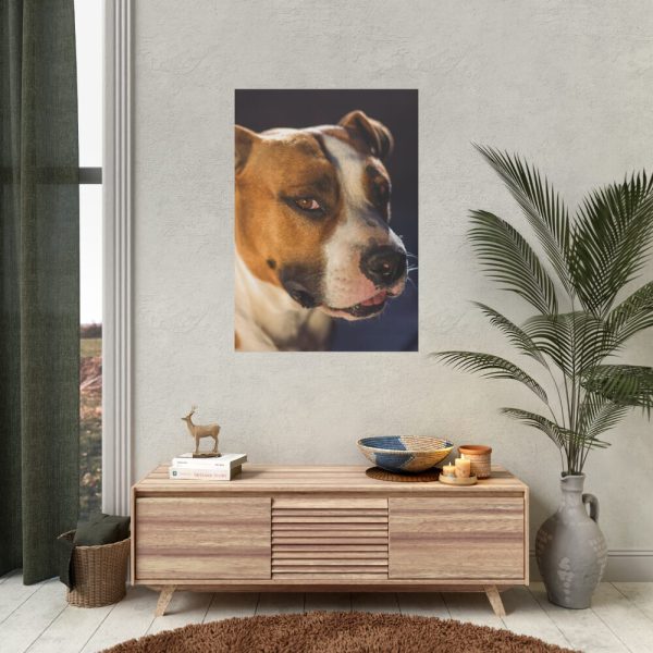 92410-7.jpg Head of the American Stafford Poster