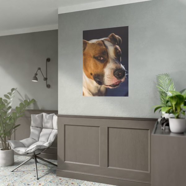 92410-8.jpg Head of the American Stafford Poster
