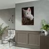 Kitten with Blue Eyes Poster