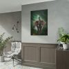 92411-130.jpg Elephant Hare Trees Fantasy Poster